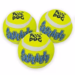 Kong Squeaker Tennis Ball Medium x3