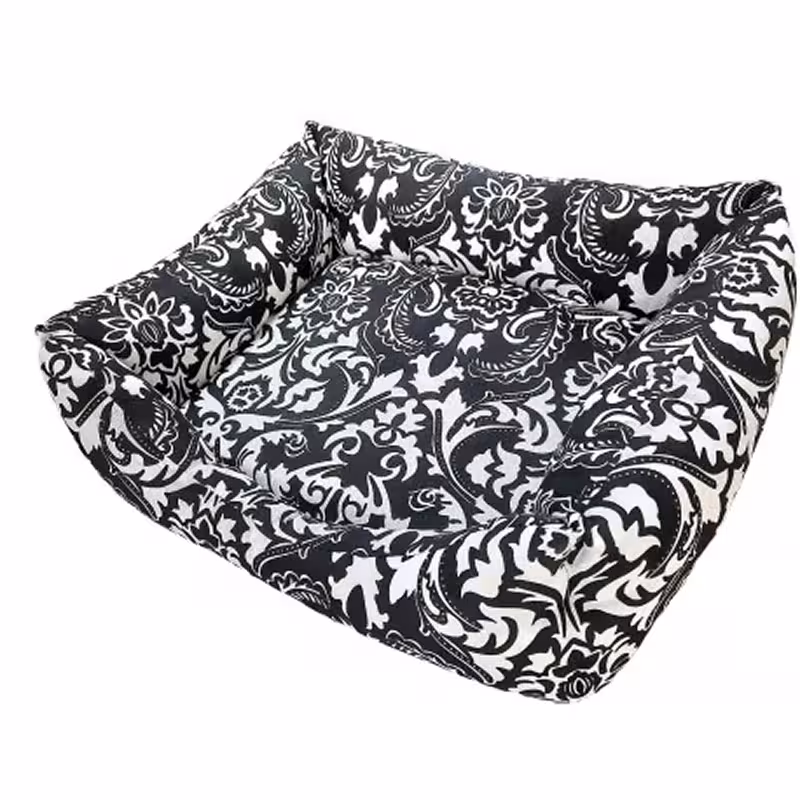 cama6 1 Siesta Cama Arabesco Negro 55cm - Imagen 1