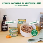 Cerdo Con Verduras Frescas Al Vapor 120gr - Imagen 2